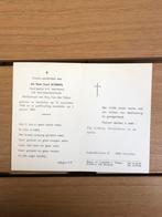 Carte de prière Jozef Scherps, ancien joueur du KV Mechelen, Collections, Articles de Sport & Football, Enlèvement ou Envoi