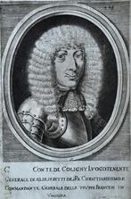 gravure sur cuivre - Jean de Coligny-Saligny (1617—1686), Enlèvement ou Envoi
