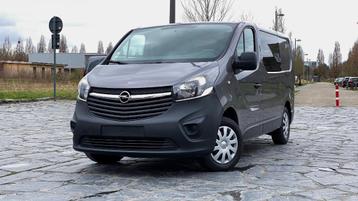 OPEL VIVARO 1.6D Dubbel cabine/6 Zitplaatsen/Airco/Navi beschikbaar voor biedingen