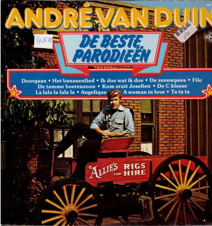 Vinyl, LP   /   André van Duin – De Beste Parodieën, Cd's en Dvd's, Vinyl | Overige Vinyl, Overige formaten, Ophalen of Verzenden