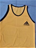Adidas : geel topje sport top running fitness gaasstof , XL, Fitness, Geel, Maat 56/58 (XL), Ophalen of Verzenden