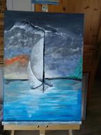 Acrielverf schilderij, Ophalen of Verzenden