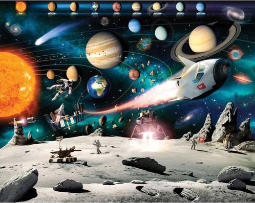 Space Adventure Posterbehang - Walltastic - VAN 75 VOOR 49,-, Enfants & Bébés, Chambre d'enfant | Aménagement & Décoration, Neuf