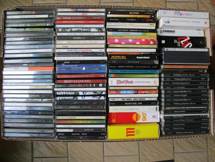 GROOT LOT ROCK/POP/CLASSIC CD'S  - 177 STUKS!!!, Cd's en Dvd's, Cd's | Pop, Zo goed als nieuw, Boxset, Ophalen of Verzenden