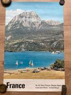 Oude affiche: Meer van Serre-Ponçon