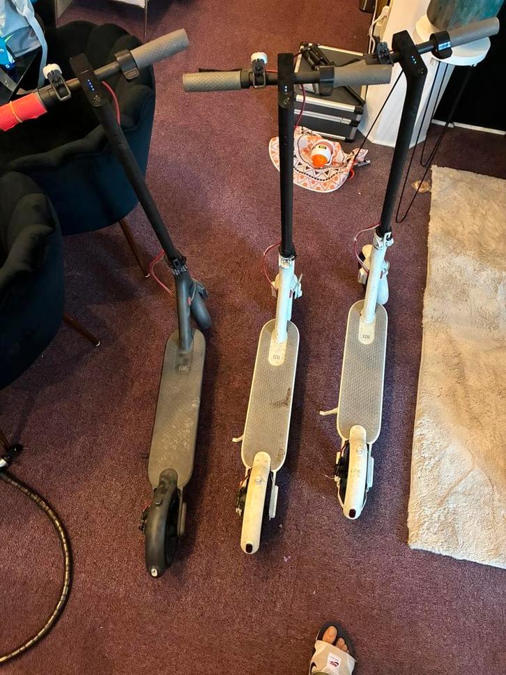 Xiaomi M365 elektrische scooters — 170€, Fietsen en Brommers, Steps, Gebruikt, Gewone step, Ophalen
