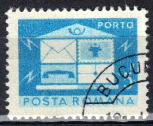 Roemenie 1974 - Yvert 133aTX - Postsymbolen (ST), Postzegels en Munten, Postzegels | Europa | Overig, Gestempeld, Overige landen