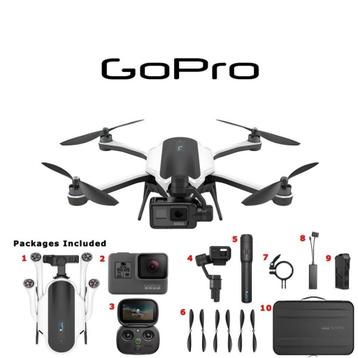 GoPro Karma Drone met GoPro Hero Black en alle toebehoren, Enlèvement, Comme neuf, Drone avec caméra