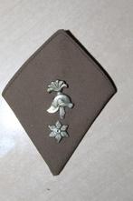 kraagspiegel voor regenmantel ABL, Verzamelen, Ophalen of Verzenden, Landmacht, Embleem of Badge