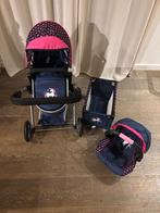 Poppenset buggy maxicosy bedje, Ophalen, Zo goed als nieuw, Babypop