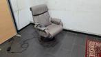 fauteuil relax électrique elastoform en vrai cuir en parfait