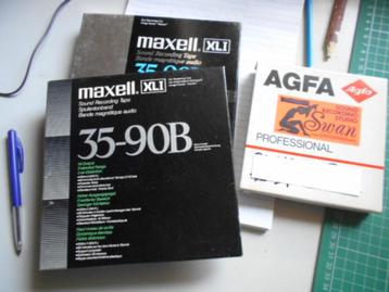 cassettes audio de studio pour enregistrement 8 pistes MAXEL