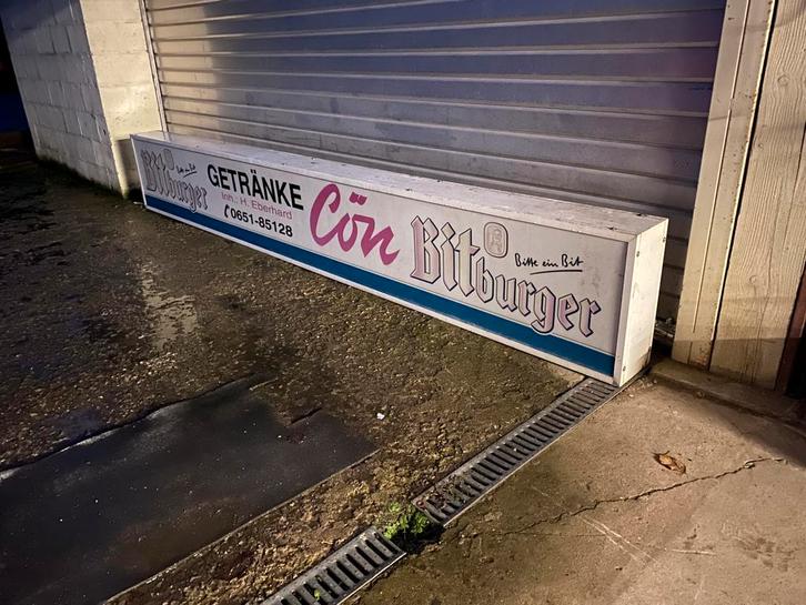 Enseigne lumineuse biere vintage, Verzamelen, Merken en Reclamevoorwerpen, Zo goed als nieuw, Ophalen