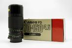 Canon FD 70-150mm F4.5 Zoom + Doos, Spiegelreflex, Canon, Ophalen of Verzenden, Zo goed als nieuw
