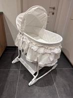 Wieg met wieltjes en schommelfunctie Little World, Ophalen, Nieuw, Wieg