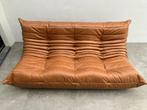 Vintage Cognac lederen 3zit in zo goed als nieuwstaat!!, Ophalen of Verzenden, Cassina ligne roset mah jong togo sede b&b italia artifort knoll