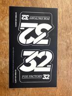 Set de stickers fox factory 32, Vélos & Vélomoteurs, Accessoires vélo | Autres Accessoires de vélo, Fox, Enlèvement ou Envoi, Stickers