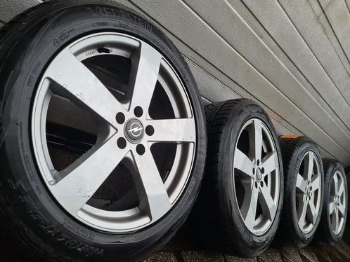 set 18 inch Opel Mokka X 5x105 velgen 7mm banden, Auto-onderdelen, Banden en Velgen, Banden en Velgen, 18 inch, 215 mm, Personenwagen