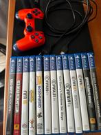 Ps4 playstation 4 500gb zwart met 1 controller en 13 games, Games en Spelcomputers, Spelcomputers | Sony PlayStation 4, Ophalen