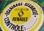 Sticker Renault CIBIE Verstralers Eclairage Controle, Collections, Autocollants, Enlèvement ou Envoi