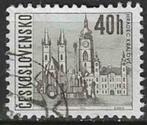 Tsjechoslowakije 1966 - Yvert 1519 - Stadszichten  (ST), Timbres & Monnaies, Timbres | Europe | Autre, Affranchi, Envoi, Autres pays