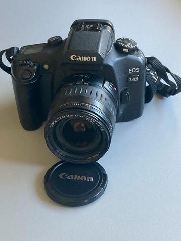 Canon Eos 33v (Elan 7n) avec objectif 28-105 mm disponible aux enchères