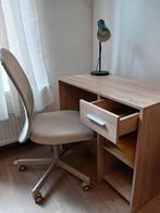 Gratis bureau en bureaustoel, Ophalen, Met wielen, Zo goed als nieuw, Bureau