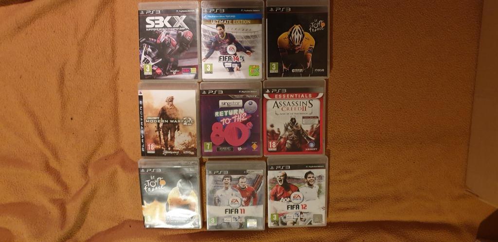 playstation 3 games, Games en Spelcomputers, Games | Sony PlayStation 3, Zo goed als nieuw, Sport, 2 spelers, Vanaf 3 jaar, Online