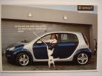 smart forfour boomerang kaart donkerblauw, Boeken, Verzenden, Zo goed als nieuw, Mercedes