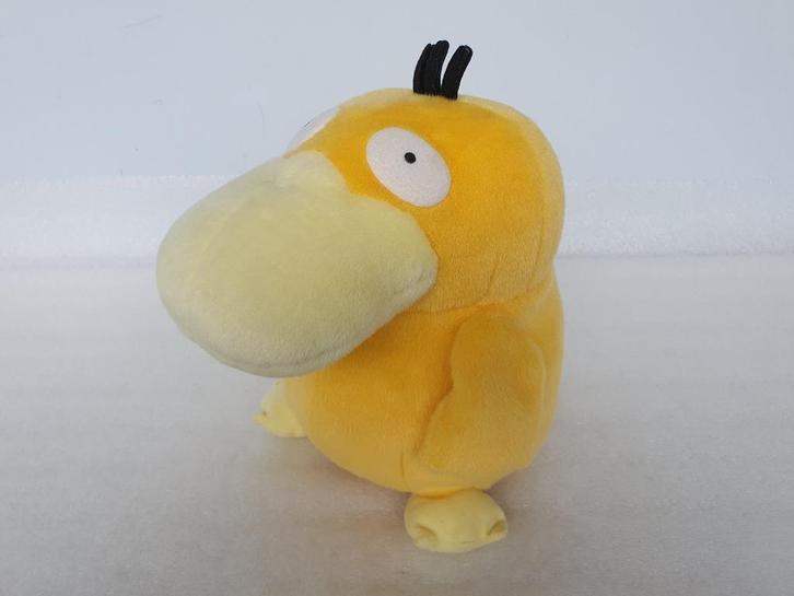 Pokémon: Vibrating Psyduck (Tiger, Hasbro, Nintendo, 2000), Kinderen en Baby's, Speelgoed | Knuffels en Pluche, Gebruikt, Overige typen