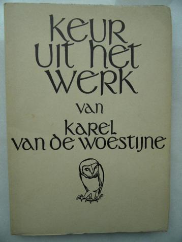 Keur uit het werk van Karel van de Woestijne beschikbaar voor biedingen