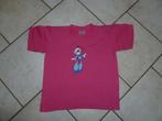 Fuchia t-shirt maat 122, Kinderen en Baby's, Kinderkleding | Maat 122, Ophalen of Verzenden, Zo goed als nieuw, Meisje, Overige typen
