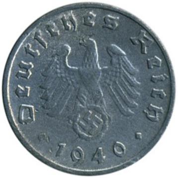 Allemagne - 3e Reich 1 reichspfennig, 1940 « D » - Munich