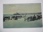 postkaart Blankenberge Les Ans au Pier, Verzamelen, Ophalen of Verzenden, Voor 1920, Gelopen, West-Vlaanderen