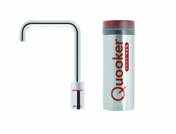 Quooker Nordic Square RVS PRO3 Kokend waterkraan, Doe-het-zelf en Bouw, Sanitair, Ophalen, Nieuw, Inox, Kraan