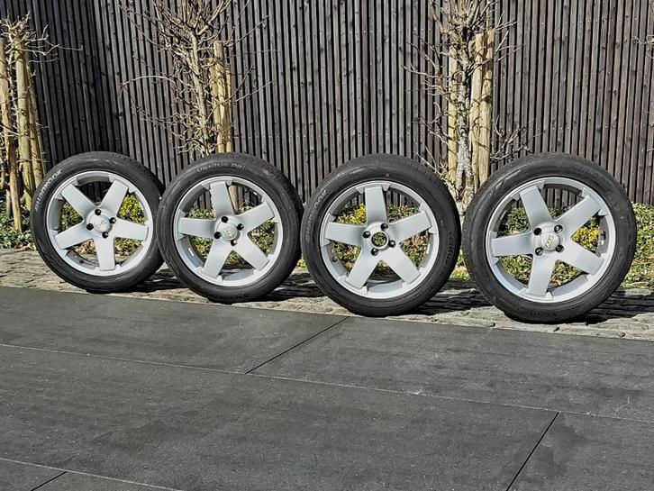 Roues en alliage 16" pour Kia avec pneus été, Auto-onderdelen, Banden en Velgen, Banden en Velgen, Zomerbanden, 16 inch, 205 mm
