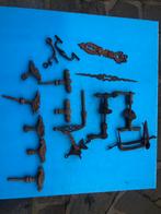 Ancestral vintage ijzeren deurklinken, Antiek en Kunst, Ophalen