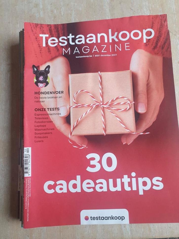 21x Testaankoop, Budget&Recht en Gezond

(Jaargang 2023), Livres, Journaux & Revues, Comme neuf, Enlèvement ou Envoi