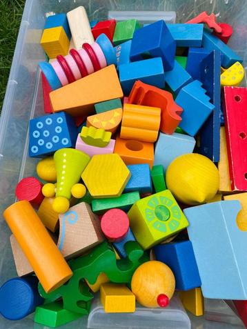 HABA houten speelblokken  beschikbaar voor biedingen