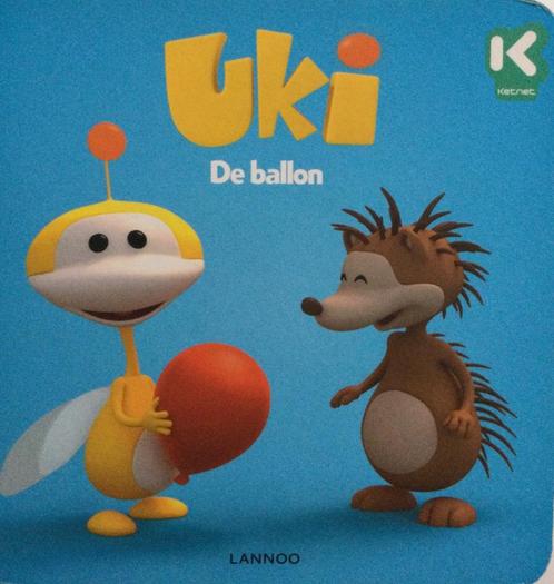 2 hardkarton Boekjes Uki, Livres, Livres pour enfants | 0 an et plus, Comme neuf, Enlèvement