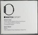 Apple Watch 42mm Serie 0 Sport A1554 (EMC 2871) 8 GB, Telecommunicatie, Gebruikt, Ophalen