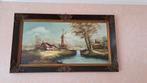Vintage schilderij in unieke kader, Ophalen