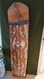 Original Papoea Asmat Gope schild antiek tribal art Oceanië, Antiek en Kunst, Ophalen of Verzenden