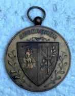 Medaille, Penning, POLICE Auderghem 1930 inhuldiging Vaandel, Collections, Enlèvement ou Envoi, Autres, Ruban, Médaille ou Ailes