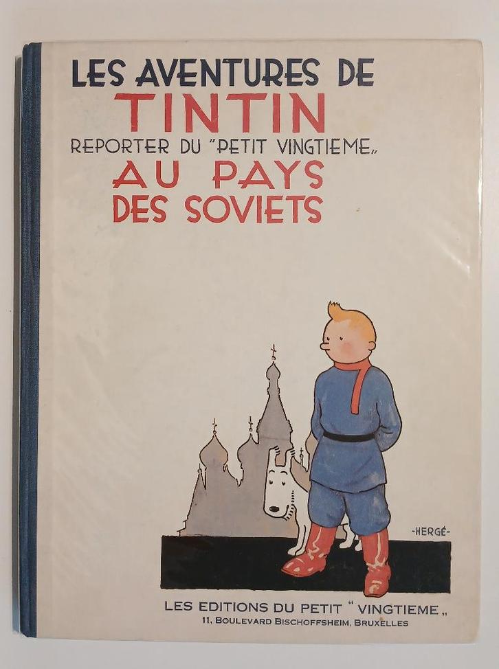 BD Tintin au Pays des Soviets 1981 TTB Hergé Fac-similé N&B, Livres, BD, Comme neuf, Une BD, Enlèvement ou Envoi