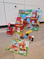 Duplo brandweerkazerne 10903 COMPLEET, Ophalen of Verzenden, Zo goed als nieuw, Complete set, Duplo