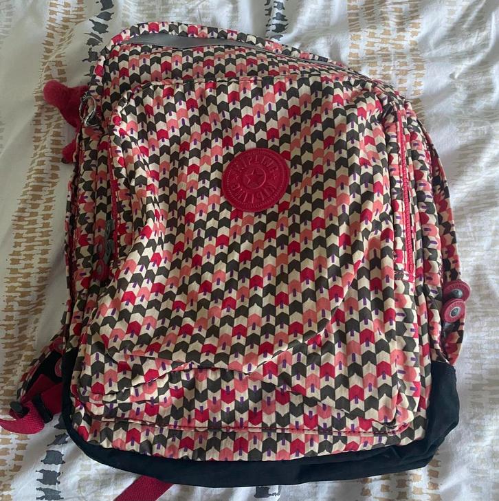 Ruggzak en boekentassen van Kipling, Handtassen en Accessoires, Tassen | Schooltassen, Zo goed als nieuw, Aktetas of Boekentas