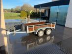 Mooie dubbelas aanhangwagen, Auto diversen, Aanhangers en Bagagewagens, Ophalen, Gebruikt