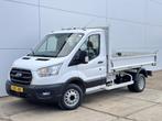Ford Transit 170pk Kipper Dubbellucht Airco 3,5t Trekhaak Ti, Auto's, Voorwielaandrijving, 2534 kg, 4 cilinders, Wit