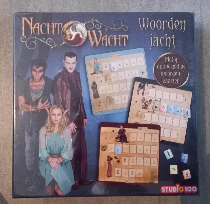 Nachtwacht woordenjacht, Hobby en Vrije tijd, Gezelschapsspellen | Bordspellen, Nieuw, Ophalen of Verzenden